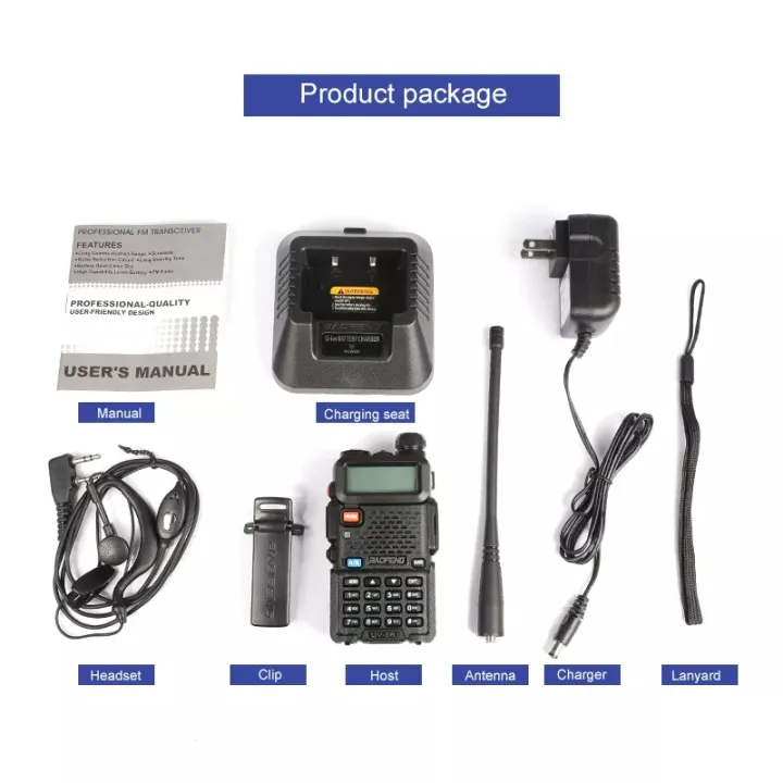 *COD*%20Baofeng%20UV5R%205W%20Two-Way%20Radio%20Walkie%20Talkie%20Interphone%20handset%20radio%20Walkie%20Talkie%20baofeng%20uv%205r%20-%20Image%209