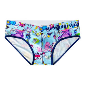 CMENIN PUMP 1 Cái Nóng Quần Lót Cotton Người Ngắn Gọn Eo Thấp Trượt Quần Lót Nam Quần Đùi Nam Quần Lót Cueca MP295