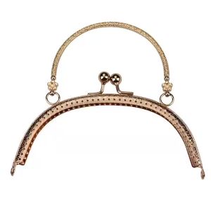 Metal Bag Kiss Buckle Vintage Bag Kiss Clasp Lock For Diy Handbag Frame Assembly