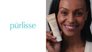 Son kem đa năng Pūrlisse Blush Glow BB dùng cho môi và má – sản phẩm dưỡng ẩm có thể điều chỉnh độ đậm nhạt kết hợp 2 trong 1 – công thức chứa Vitamin E và Axit Hyaluronic – hương Berry Bliss (028 oz).