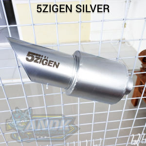 Knalpot Racing 5ZIGEN Universal Sound Boost Black/Silver