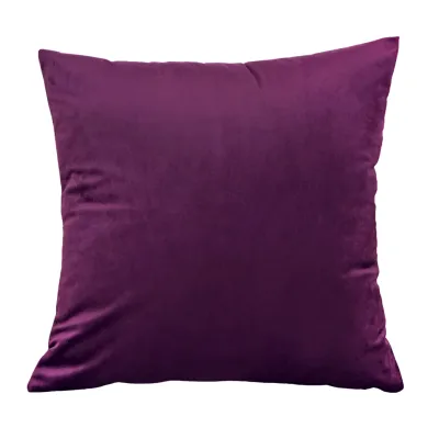 ESPACE - BIJOU Soft Velvet Cushion Cover Solid Colour 40x40cm 45x45cm 55x55cm Square Sofa Pillowcase