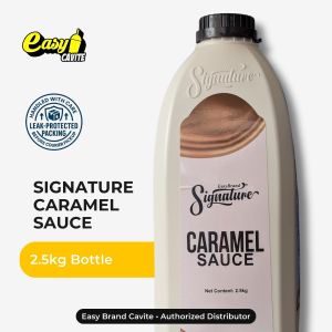 Easy Signature Caramel Sauce 2.5kg - Thick Premium Topping for Coffee Frappe & Negosyo [On Hand]