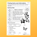 Reading Comprehension Grade 2 Student Book, Nonfiction (40 pages). 