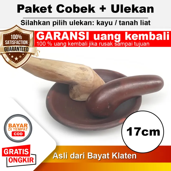 Cobek%20Tanah%20Liat%20Asli%20Cowek%20Coek%20Coet%20Cowet%20+%20Ulekan%20Munthu%20Ulegan%20-%2017%20cm%20-%20Image%202