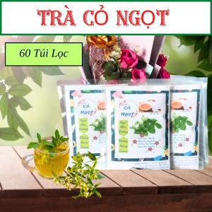 TRÀ CỎ NGỌT - 60 Túi Lọc Giảm cân giảm mụn Cải Thiện bệnh tiểu đường chuyên dùng cho uống trà