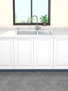 Adjustable Under Sink Organizer Rack Kitchen Stainless Steel  Expandable Storage Shelf