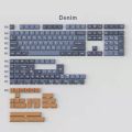 Double Shot GMK Mizu/Denim Keycaps 171 Keys Cherry Profile Mechanical ...