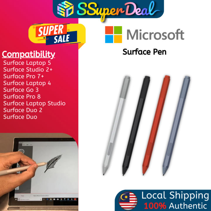 Microsoft Surface Pen for All Surface & Surface Pro Devices & New ...