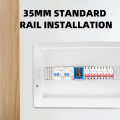 4IN1 Din Rail AC Monitor 110V 220V 100A Voltage Current Watt KWH Power Energy Meter VOLT AMP Voltmeter Ammeter Wattmeter. 