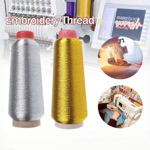 Gold Silver Thread Polyester Embroidery Thread 3200M Durable Cross Stitch Sewing Thread Handicraft Embroidery Accessory