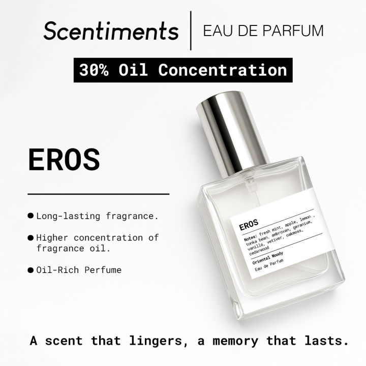 Eros Inspired Oil Based Perfume Eau de Parfum (EDP) for Men