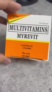 MYREVIT Multivitamins 100 Capsule Vitamin Supplement FDA Approved BNDCORP