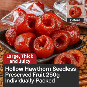 Hollow Hawthorn Without Core Light Baking Health Foods Smooth Texture Selection Fruity Refreshing