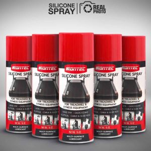 สเปรย์ฉีดสายพานลู่วิ่ง(โดยเฉพาะ)สเปรย์ซิลิโคนหล่อลื่นสายพาน ลดเสียดสี400ML (1 ขวด) แบรนด์ IRONTEC