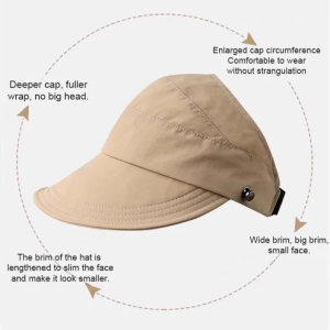 UV protection sunshade Hat waterproof and dustproof Fashionable atmosphere Lulax Upgrade Easy to carry