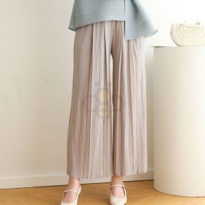 ♧ Large Size Pleated Trousers 2542 - Aiden001 Three-Dimensional Autumn Spring Summer Casual Straight Loose