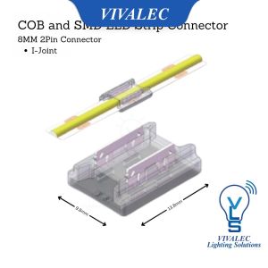 LED Strip COB or SMD Connector for 8mm ( 2 Pin )