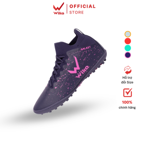 Giày Đá Bóng Nam Wika Galaxy Light Chính Hãng Giày Đá Banh Sân Cỏ Nhân Tạo Đế Đinh Tròn Chống Trơn Trượt Đã Khâu Full Bộ Đế
