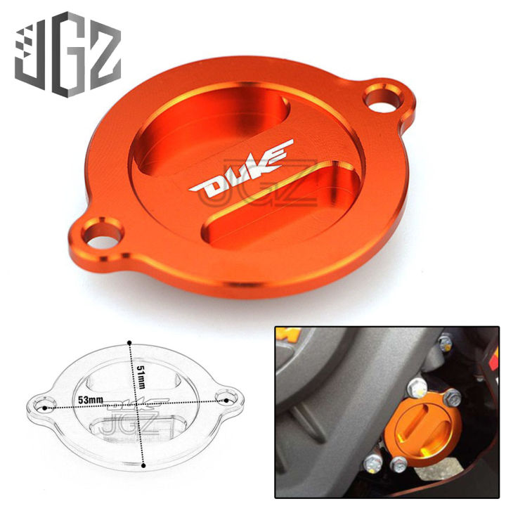 Motorcycle CNC Engine Filter Cover Cap for KTM Duke 125 200 390 2013 ...