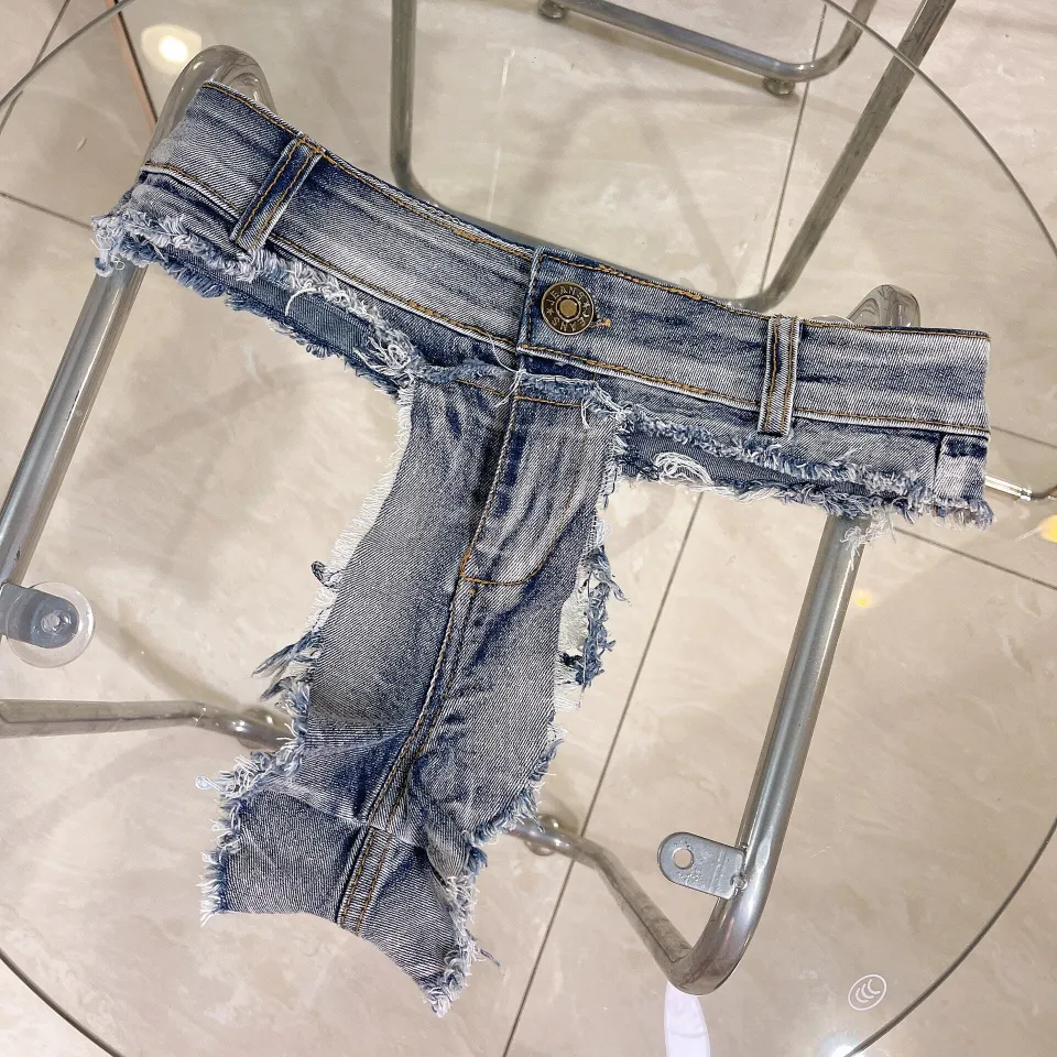 Fashion Women Destroyed Hole Leggings Short Pants Denim Shorts Ripped Jeans