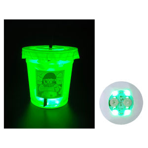 LED Coaster Lights Colorful Glowing Bottle Stickers Wedding Party Lighting Glowing Water Bottle Stickers LED Coaster