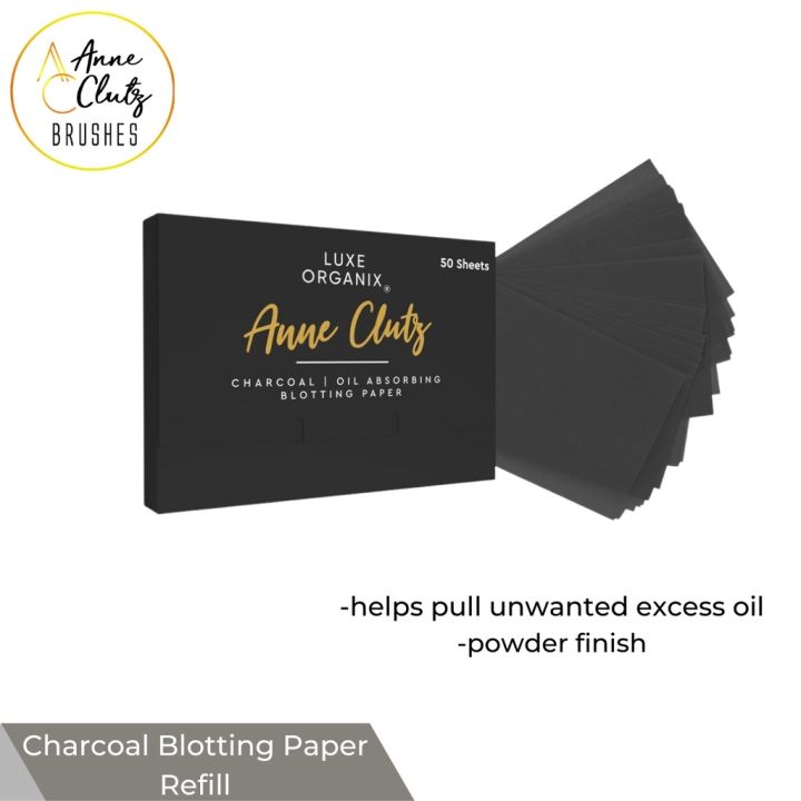 ANNE CLUTZ CHARCOAL BLOTTING PAPER [Refill] oil control oilabsorbing
