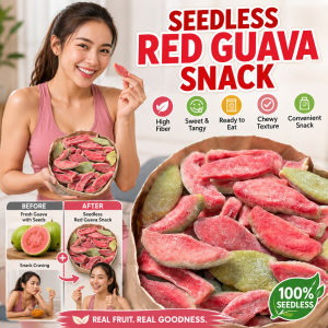 Seedless Red Guava Preserved Fruit Dried Guava Slices Soft And Chewy Delicious Nutritious Healthy Fruit Snack