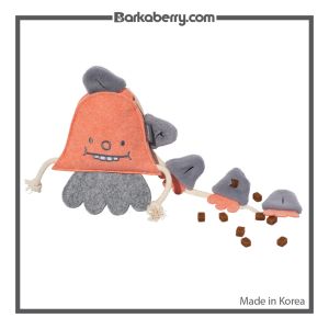 Munikund Dog Toy Bundle of 2 Toys | Soft Plush Squeaky | IQ Sniffing Training Tug Rope | Interactive Puzzle Toy Nosework