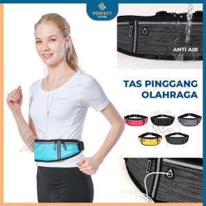 Tas Pinggang Olahraga Wadah HP Tempat Penyimpanan serbaguna Dompet Sabuk Jogging Running Tahan  Air Outdoor