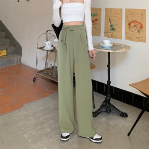 Celana Lebar Kaki Celana Setelan Pinggang Tinggi Baru Impor Celana Kasual Celana Wanita High Waist Celana Kulot