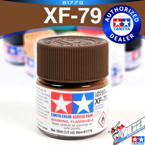 🌈 TAMIYA 81779 XF-79 LINOLEUM DECK BROWN ACRYLIC MINI 10ML PLASTIC MODEL HOBBY FIGURE TOY PAINT VCA GUNDAM SINGAPORE