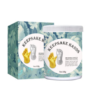 【HOT SALE】DIY Baby Hand Foot Casting 3D Hand & Foot Print Mold Powder Plaster Casting Kit Handprint Footprint Keepsake Gift Baby Memorial  3D Plaster Molding Clone Powder Kids Handprints Footprints Baby Hand Foot Save Modeling Clay Mini Kit