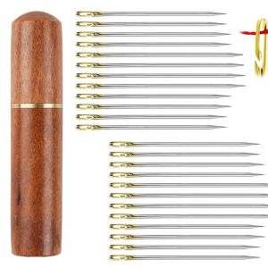 FLYING Stainless Steel Blind Sewing  Self-Threading  Easy Threading Hand Sewing   Side-Opening Eye Side-Threading  Large Eye