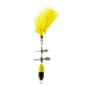 Mồi câu cá xoay spinner Sequins Mồi Câu Cá 9g cánh quạt wobbler Mồi câu nhân tạo với lông & Móc