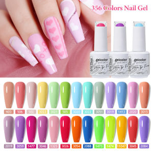 Arte Clavo 1pc Bright and Vibrant Gel Nail Polish - Perfect for Spring Summer Manicures - UV/LED Soak Off Varnish for DIY Nail
