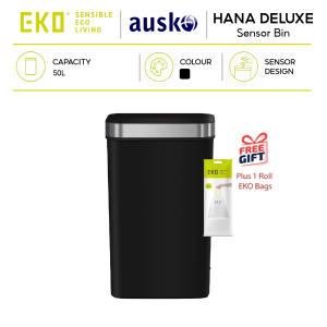 EKO | Hana Deluxe | 50L | Sensor bin | Soft Closing | Indoor Dustbin