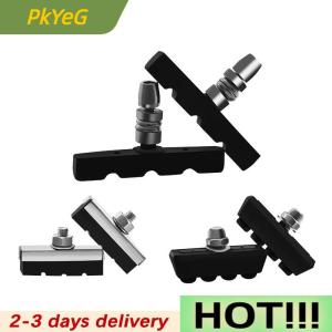 PkYeG Bike Brake Blocks Rubber Cycling Part Tools MTB Mountain Road Bicycle Lightweight V-brake Shoes Pads Bicycle Accessories