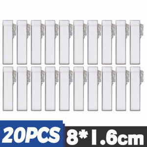Dizoey 20/1PC Portable Toothpick Box Transparent Toothpick Holder Dispenser Reusable Cotton Swab Case Restaurant Travel Supplies