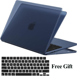 สำหรับ MacBook Air 13.6 15.3นิ้วเคส M2 A2941 A2681 2022 2023บางพิเศษโปร่งแสงทนทานและทนทานปกป้องพลาสติกคลุมเปลือกแข็ง [100% ตรงกับสีที่เป็นทางการ]