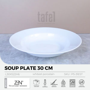 ZEN Piring Pasta Cekung soup plate HORECA 30 cm
