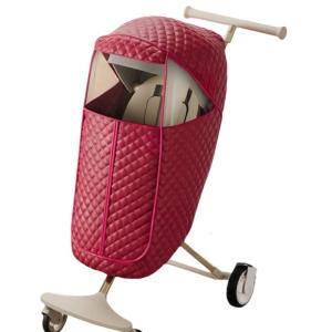 Protective Strollers Cover With Sunshades Clear Visibility Window Environmentally Safe And Reinforced Hook For Stability
