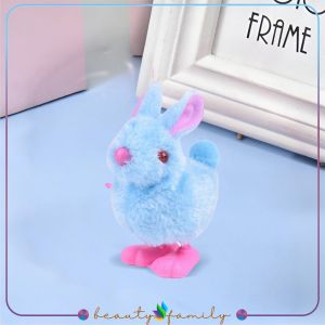 BF-M359 Mainan Kelinci Putar Manual / Mainan Anak Pet Rabbit / Mainan Kelinci Bulu Berjalan Otomatis