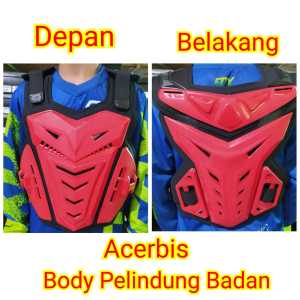 Body protector cross trail - pelindung touring - BODY PROTEKTOR -ACERBYS - BISA COD PELINDUNG BADAN CROSS ATAU RIDING PELINDUNG DADA