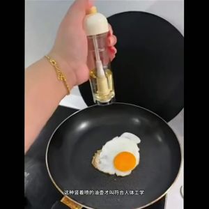 BHQ Down Spray Oil Sprayer Bottle 100ml Kitchen Olive Cooking Oil Mister for BBQ Fat Control