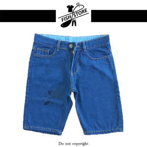 Quần short jean nam ngắn chất bò cao cấp big size kiểu trơn đơn giản VNO56