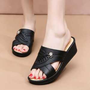 [Free Shipping] 2026 Summer New WomenS Outdoor Thick-Soled Non-Slip Sandals High-Heeled Thick-Soled Casual Sandals