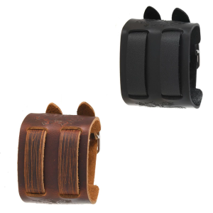 Quá Khổ PU Vòng đeo tay dạng lắc tinh vi thiết kế có khóa đa năng phụ kiện thích hợp cho quần áo khác nhau phong cách