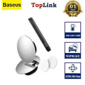 Bộ 2 Gương Cầu Mini Baseus Gắn Trên Gương Chiếu Hậu Có Thể Xoay 360 Thương Hiệu Baseus - Phân Phối Bởi Toplink
