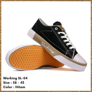 SEPATU SNEAKERS KANVAS PRIA WANITA CASUAL KOREAN SANTAI STYLISH SL 04